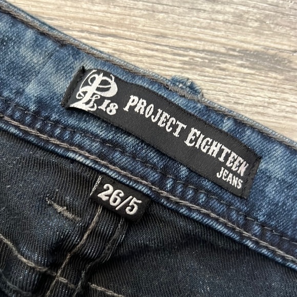 Project 18 NWT Booty lifting blue jeans 26/5 Labella 
Skinny Mid rise unisex - Picture 4 of 15